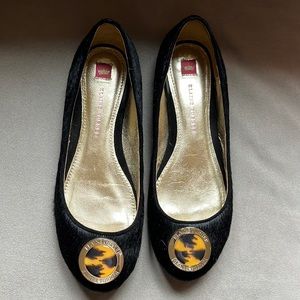 Elaine Turner black calf skin shoes